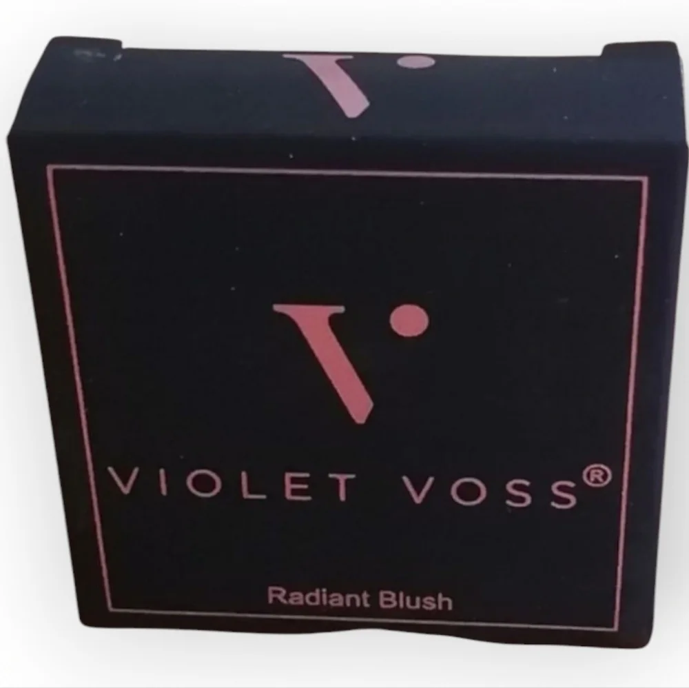 Violet Voss Peach Blush Peachy Perfect Radiant Powder Cruelty Free Makeup NWT - Picture 2 of 3